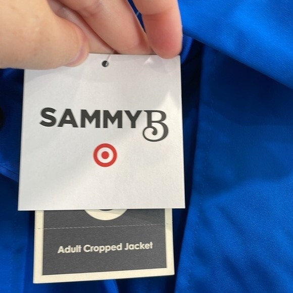 NEW Sammy B x Target Black History Month Blue Cropped Jacket Size 3X - Picture 7 of 10